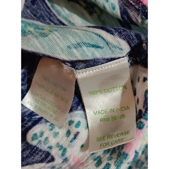 Lilly Pulitzer Essie Tank XS Floral Button Up Preppy Designer Fashion Top - Picture 7 of 7